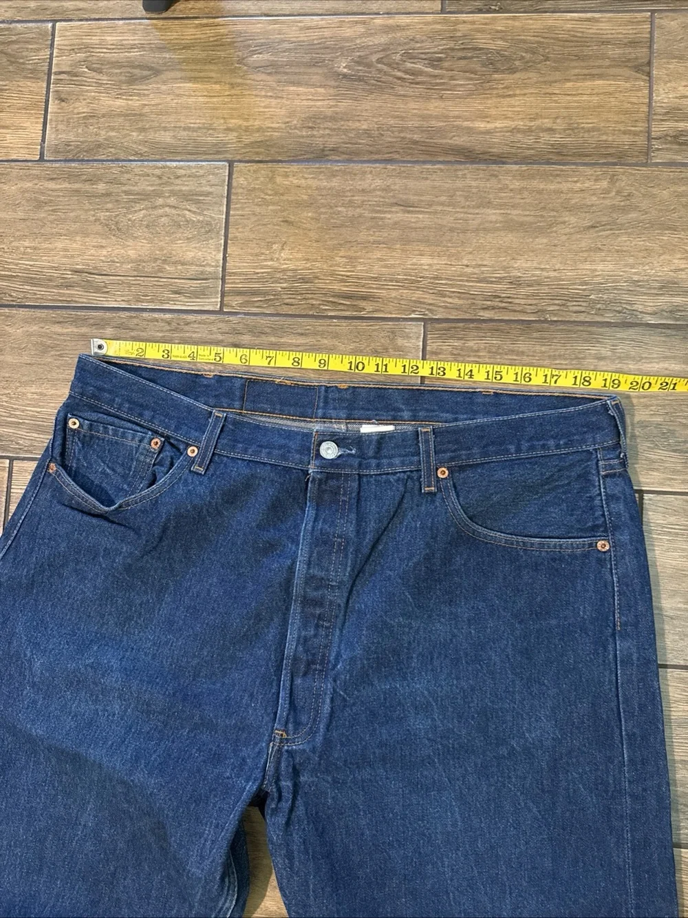 Vintage Levis 501xx Jeans Mens 42X30Blue Denim 501-0000 Button Fly